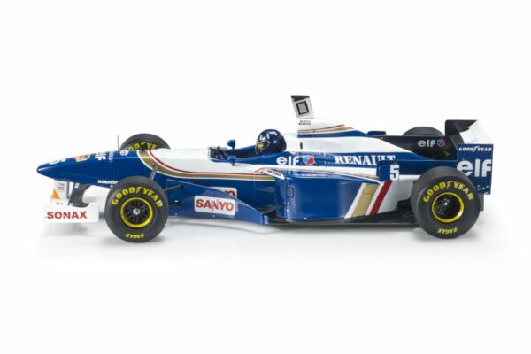 GP Replicas - 1:18 Williams FW18 1996 #5 Damon Hill Winner Japanese GP Suzuka 1996 w/Driver