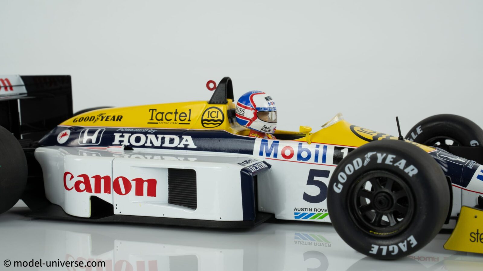 MCG - 1:18 Williams FW11 Honda #5 Nigel Mansell Winner 1986