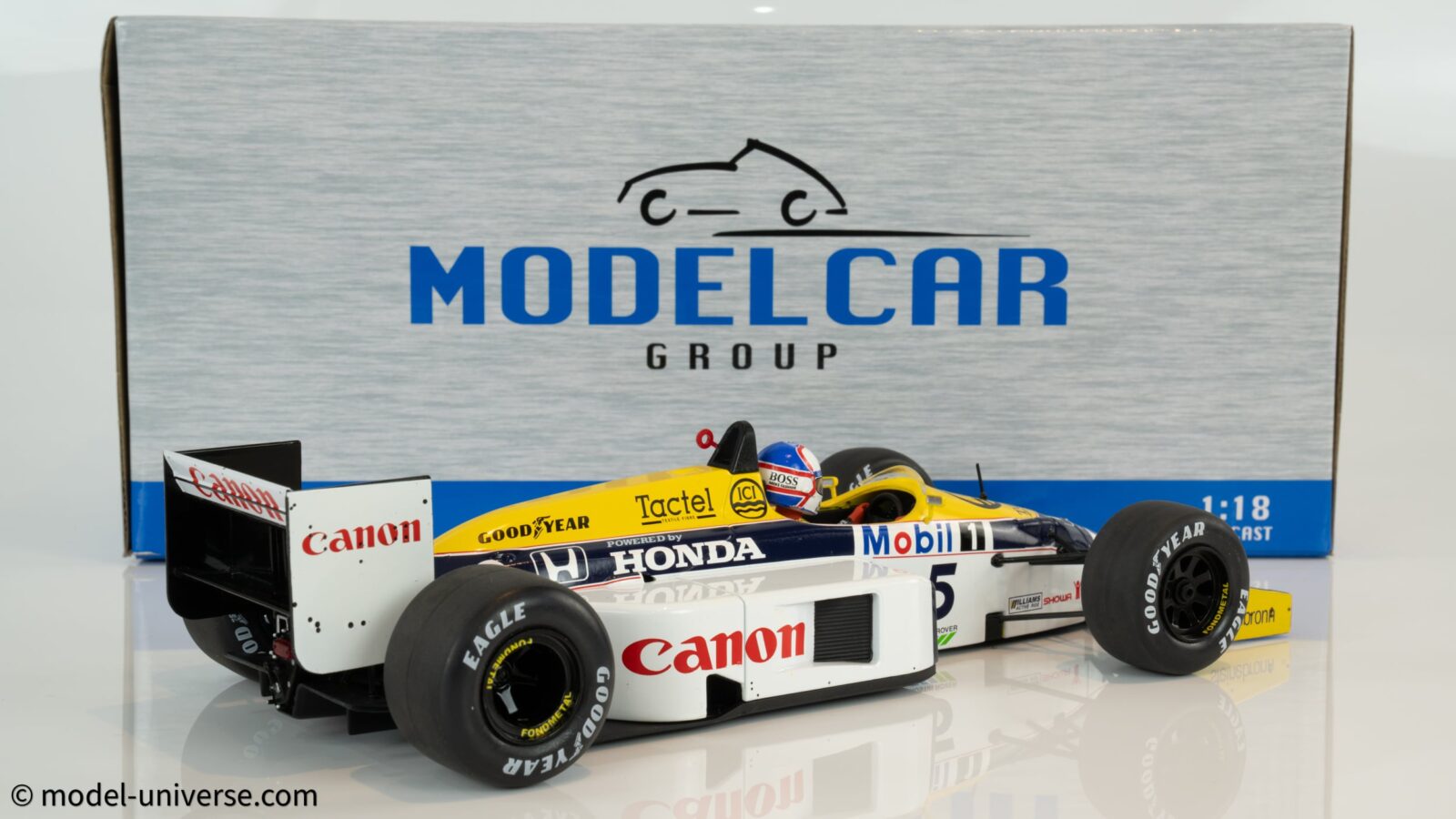 MCG - 1:18 Williams FW11 Honda #5 Nigel Mansell Winner 1986