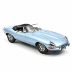 Norev - 1:12 Jaguar E-Type Cabriolet Blue Metallic (1962)