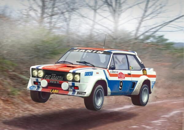 Italeri - 1:24 Fiat 131 Abarth 1977 San Remo Rally Winner